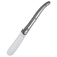 Nůž LAGUIOLE DUB106 na máslo - Francouzská gastronomie je pojem. Nože Typu laguoile jsou její součástí. S gravírováním