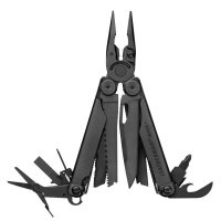 Multitool WAVE PLUS Black, LEATHERMAN - s možností gravírování