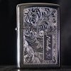 Zippo 352 VENETIAN Polished Chrome - rytina